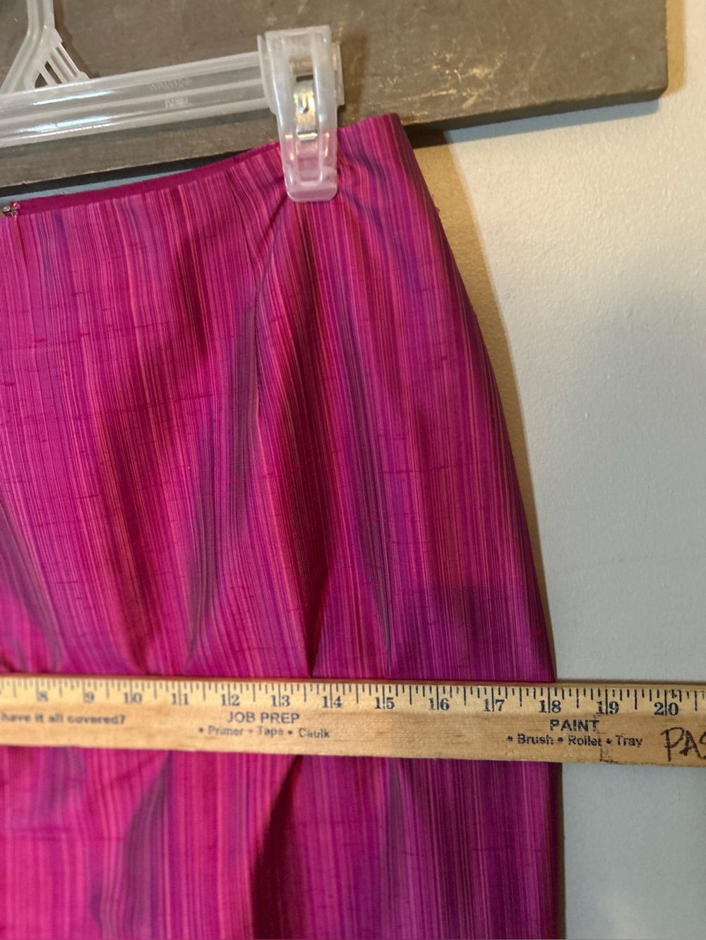 Muse silk skirt with fringe - Picture 9 of 15